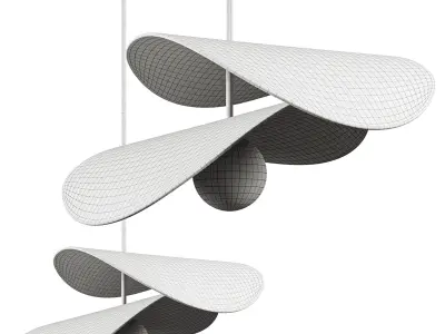 Olivia Pendant Light 3D model