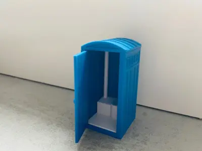 Portable toilet  3D print model