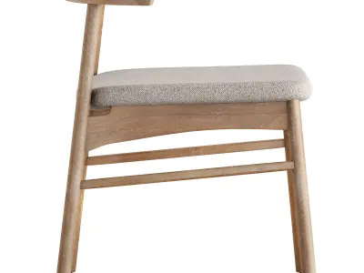 Timons chair light Low-poly 3D model