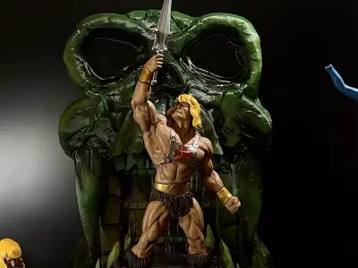 he-man transform 3D print model
