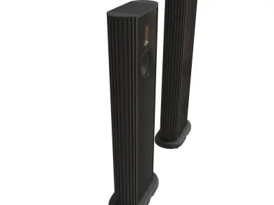 Steinway and Sons Model o floor speaker 3D model