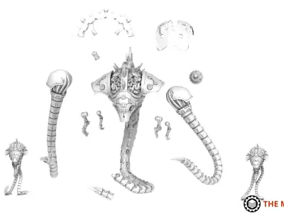 Iron Hive - Neurolord 3D print model