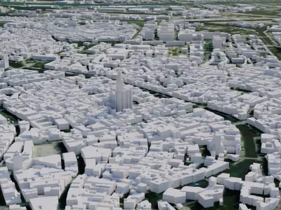 Strasbourg - France 3D model