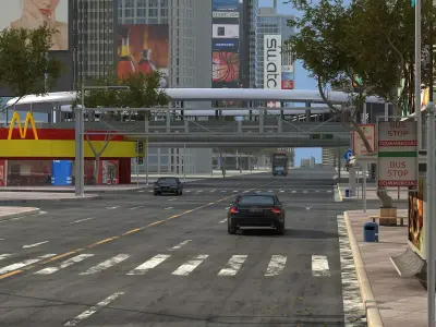 City Block 01 3D model