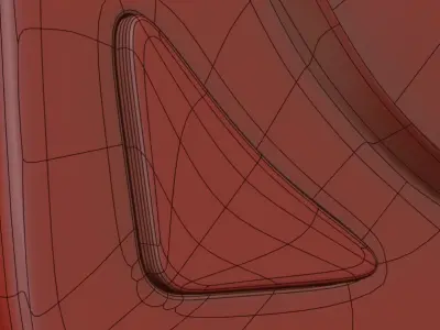 Alarm Clock 04 Low-poly 3D model