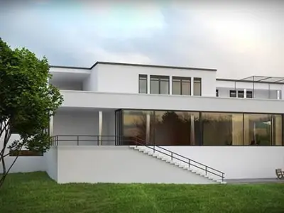 Casa Tugendhat villa 3D model