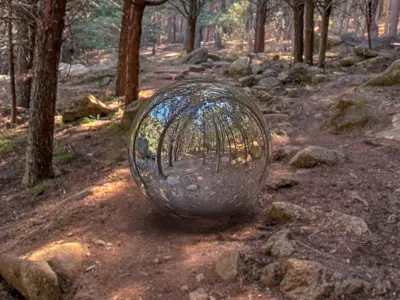 HDR FOREST PATH 2 3D model