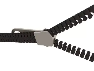 Zipper 3D model