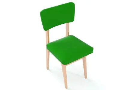 Table chair 3D model