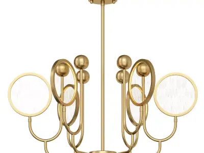 Mhandeliers On a Metal Frame by LaLume 3D model