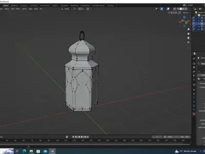 lamp lighting 3D model