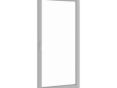 Metal Window 1140mm x 2100mm 3D model