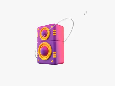 Speaker 3D model