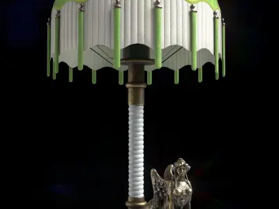 Desk lamp  Vol-1 3D model