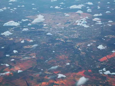 Bloemfontein South Africa City Landscape 3D Model 3D model