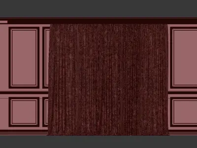 Curtain Set 252 3D model