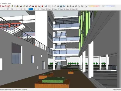 Sketchup School and University 137 3D model