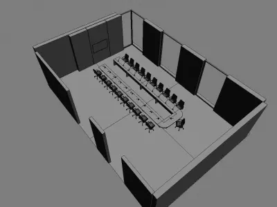 meeting room cd966 a12 3D model