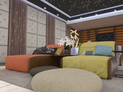 Multimedia Room 1 3D model