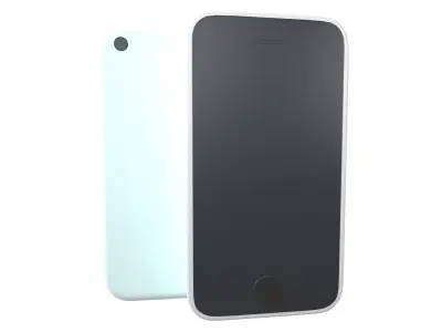 Cartoon Iphone 3G v1 006 Low-poly 3D model
