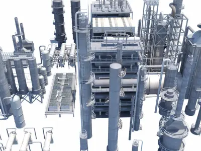  Refinery Towers Bundle 