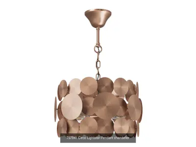 797 Circo Lightstar Collection of Modern Lamps Metal 3D Model Pack