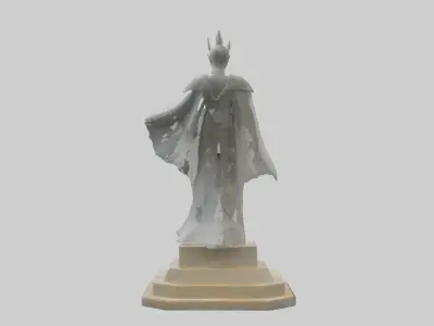 Synthetics Ruler statue model 3D model