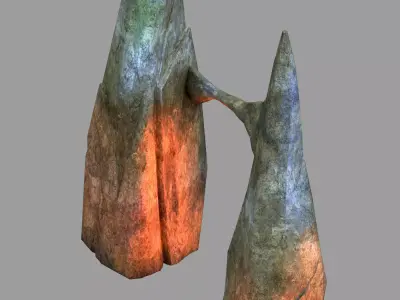 Lava Hell - Stone Tooth 31 3D model