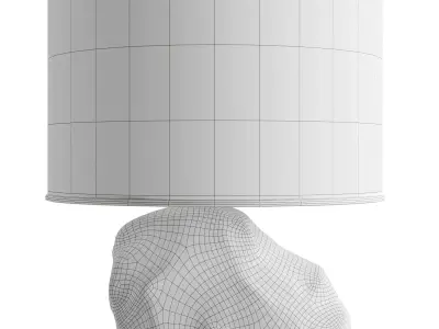 21st gallery Nicolas Aubagnac Pair of Ambra Lamps 3D model