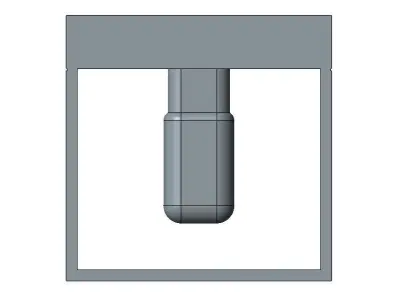 Cube Wall Lamp 3D print model