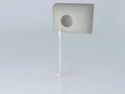 Softbox with stand Free 3D model