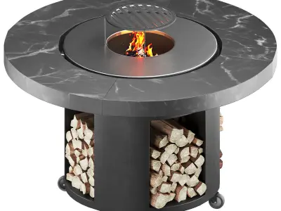 Table Elbrus Grill 3D model