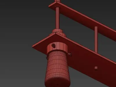 Erlenmeyer Linear Pendant 3D model purchase