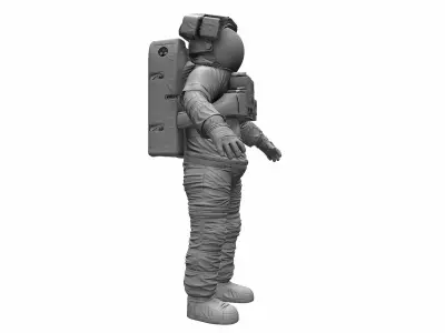 Extravehicular Mobility Unit - High Poly 3D model