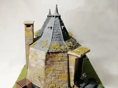 RUBEUS HAGRID HUT 3D print model