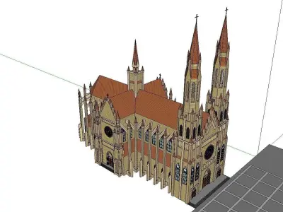 Architecture-Religion-God-Culture-Temple -0229 3D model