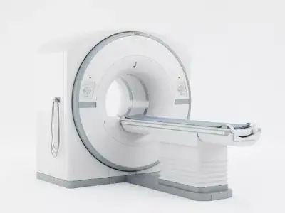 Ct scanner 3d model Ai 3D model