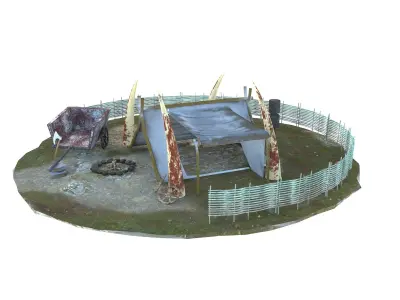 Tent 01 - 29 3D model