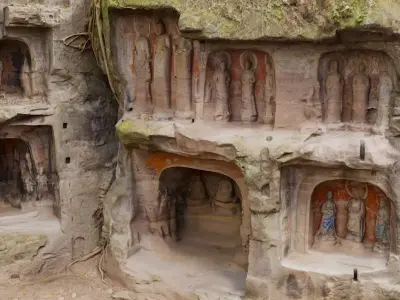 Deity Statue Sculpture42 3D model