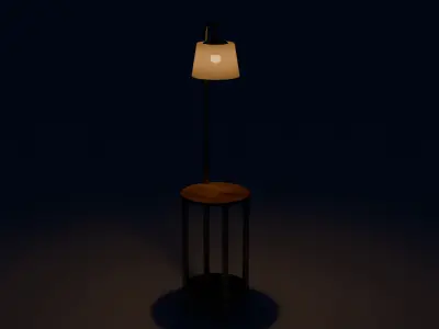 Night Table 3D model