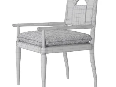 Gregorius Pineo Dordogne Armchair 3D model