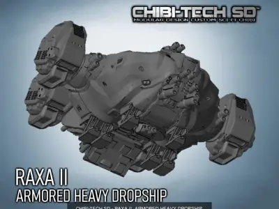 RAXA II  DLX and DLX XL BUNDLE 3D Model Pack