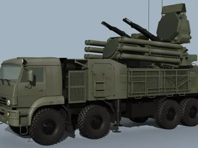  SA-22 Pantsir-S1 battery 