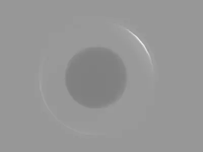 Candle in glass Free 3D model