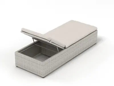 Dedon Lou Modular Rattan Garden Furniture Collection 3D model