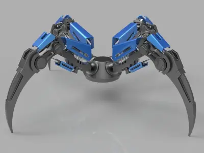 Robot Leg 3D model