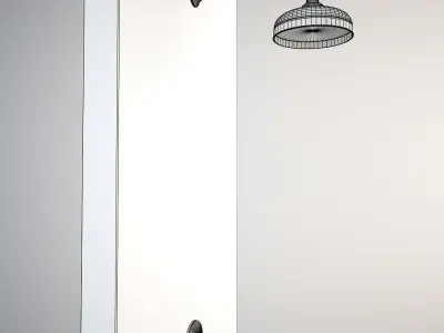 Classic Shower - built in 3D model