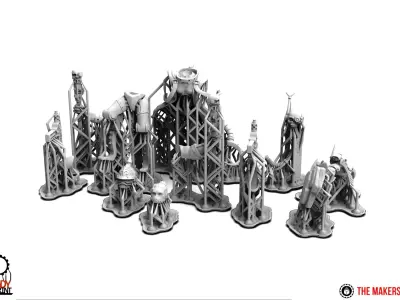 Dark Techno -  Chief of protocol 3D print model