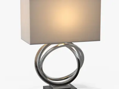 Collection of the Table lamp 3D Model Pack
