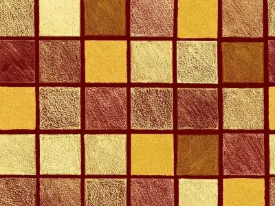 Moroccan Mosaic Ceramic Tiles Texture